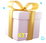 Receba seus bônus de boas-vindas no XT7